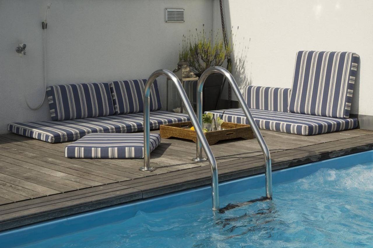 Pavi Apts Ljubljana - Private Rooftop Swimming Pool Exterior foto