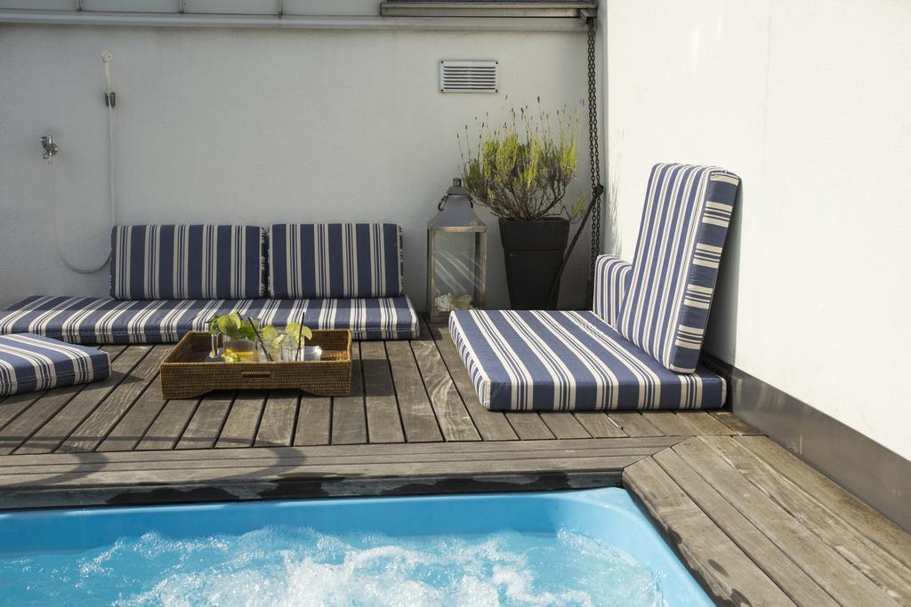 Pavi Apts Ljubljana - Private Rooftop Swimming Pool Cameră foto
